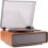Audizio Laredo Premium Record Player Dark Brown
