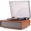 Audizio Laredo Premium Record Player Dark Brown