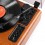 Audizio Laredo Premium Record Player Dark Brown