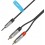 Adam Hall 4Star TRS-2RCA 1.5m