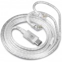 KZ Acoustics Silver Cable USB Type C NO MIC 47-34