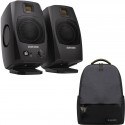 Adam Audio D3V Black + Travel Bag