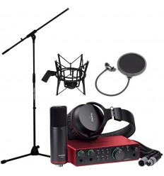 Pachete Zeedo Shop Focusrite Scarlett 2i2 Studio Complete Bundle 4th Gen
