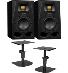 2 x Adam Audio A4V + Stative