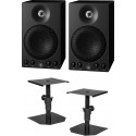 2 x Yamaha MSP3A + Stative Birou Bundle