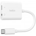 Belkin RockStar USB-C to 3.5 MM + USB-C CHARGE V2 60W White