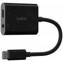 Belkin RockStar USB-C to 3.5 MM + USB-C CHARGE V2 60W Black