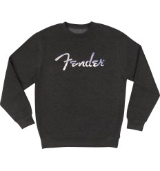 Fender Galaxy Logo Sweatshirt Charcoal Heather XXL
