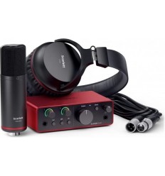 Focusrite Scarlett Solo Studio Pack 4th Gen Pachet Home Studio