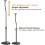 Audizio Satellite Speaker Floor Stand set of 2 HTS12