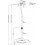 Audizio Satellite Speaker Floor Stand set of 2 HTS12