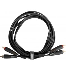 UDG Ultimate Audio Cable Set RCA - RCA Straight Black 1.5m
