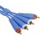 UDG Ultimate Audio Cable Set RCA - RCA Straight Blue 1.5m