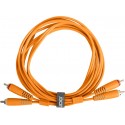 UDG Ultimate Audio Cable Set RCA - RCA Straight Orange 1.5m