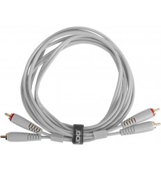 UDG Ultimate Audio Cable Set RCA - RCA Straight White 1.5m