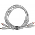 UDG Ultimate Audio Cable Set RCA - RCA Straight White 1.5m