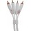 UDG Ultimate Audio Cable Set RCA - RCA Straight White 1.5m