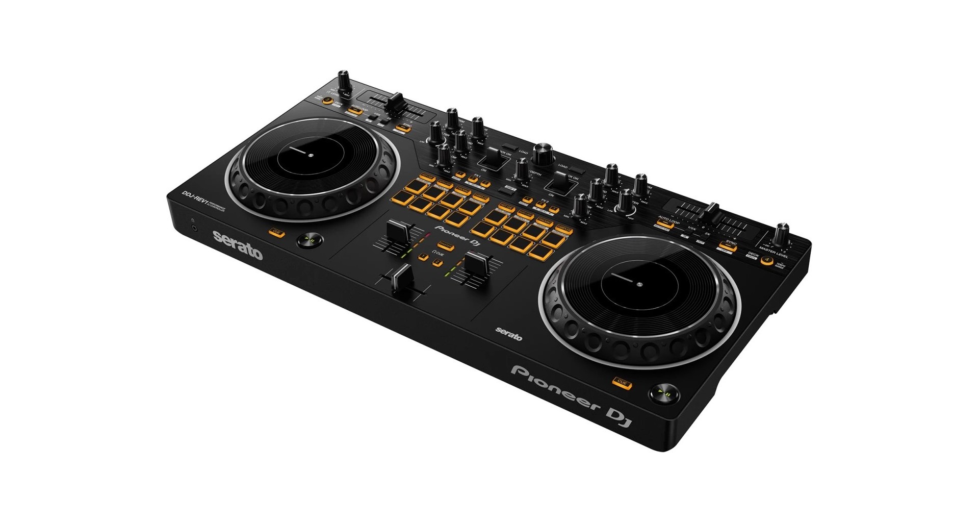 Pioneer DDJ-REV1 Consola DJ cu 2 canale pentru Serato DJ + Functii