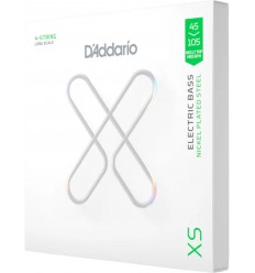 D-Addario 45-105 Regular Light Top/Medium Bottom, Long Scale, XS Nickel Coated XSB45105