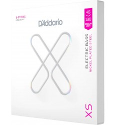 D-Addario 45-130 Regular Light 5-String, Long Scale, XS Nickel Coated XSB45130