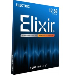 Elixir 12302 NANOWEB Nickel Plated Steel 12-68