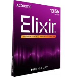 Elixir Nanoweb Medium Acoustic Phosphor Bronze 16102