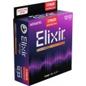 Elixir 16565 Nanoweb 80/20 Light (3 Pack 11052)