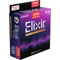 Elixir 16570 Nanoweb Phosphor Bronze Medium (3 Pack 16102)
