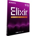 Elixir Nanoweb Light Acoustic Phosphor Bronze 16052
