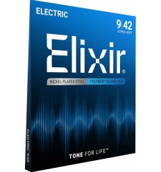 Elixir 12000 POLYWEB Nickel Plated Steel 09-42