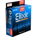 Elixir 16540 Nanoweb Nickel Plated Steel Super Light (3 Pack 12002)
