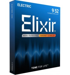 Elixir NANOWEB SUPERLIGHT 7-STR. 009-052 12007