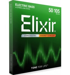 Elixir Nanoweb Medium (50-105) 14702