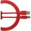 UDG Ultimate Audio Cable USB 2.0 A-B Straight Red 1m