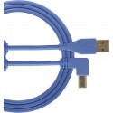 UDG Ultimate Audio Cable USB 2.0 A-B Angled Blue 1m
