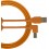 UDG Ultimate Audio Cable USB 2.0 A-B Angled Orange 3m