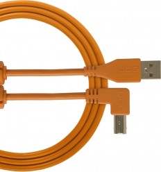 UDG Ultimate Audio Cable USB 2.0 A-B Angled Orange 3m