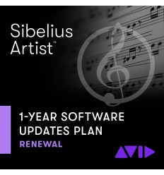 Avid Sibelius Artist 1-Year Software Updates + Support