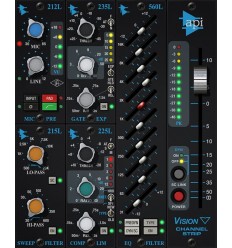 Universal Audio UAD API Vision Channel Strip Collection
