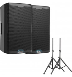 2 x Alto TS415 + Stative