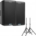 2 x Alto TS415 + Stative