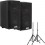 2 x Alto TX 408 + Stative