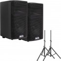 2 x Alto TX 408 + Stative
