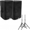 2 x Alto TX 415 + Stative