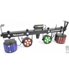Beamz ShowBar 2PAR, 2Butterfly, Laser RG DMX IRC RESIGILAT 47826