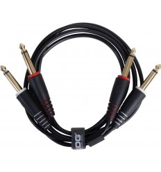 UDG Ultimate Audio Cable Set Dual TS-TS 1.5m - Black