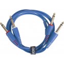 UDG Ultimate Audio Cable Set Dual TS-TS 1.5m - Blue