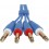 UDG Ultimate Audio Cable Set Dual TS-TS 1.5m - Blue