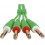 UDG Ultimate Audio Cable Set Dual TS-TS 1.5m - Green
