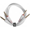 UDG Ultimate Audio Cable Set Dual TS-TS 1.5m - White